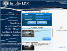 Tablet Screenshot of estudiolrm.com.ar